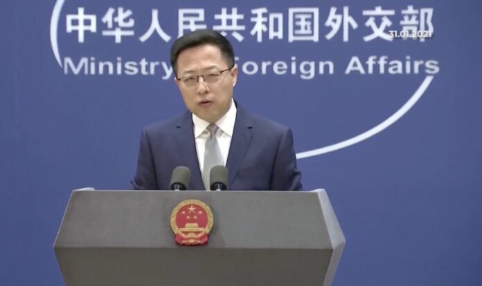 Zhao_Lijian_Kina_Utrikesdepartement