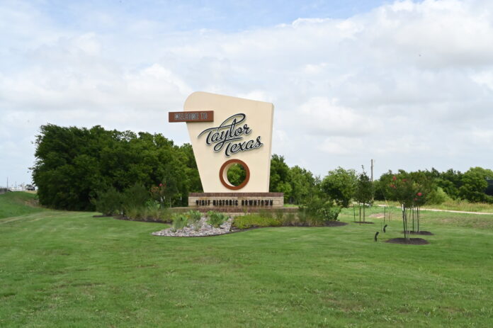 City of Taylor Gateway Sign2