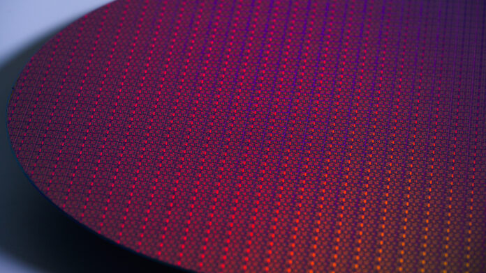 Intel 18A wafer